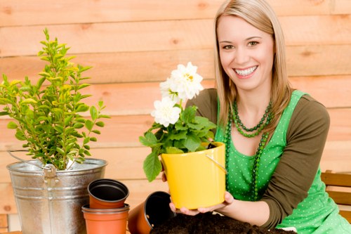 Outdoor landscaping pricing and payment discussion